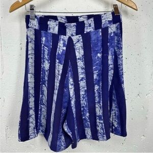 Osei Duro size Medium Purple High Waist Silk Shorts